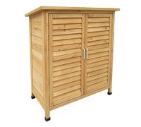 Cabane Jardin 2 Portes H. moyenne 870x465x916 mm Bois épicéa