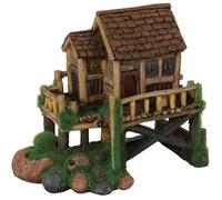 Cabane moyen modèle ki pouss 16 x 9 x 15 cm décoration aquarium - zolux