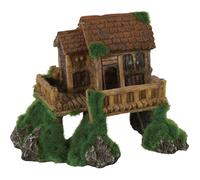 Cabane petit modèle ki pouss 13 x 8 x 10 cm décoration aquarium - zolux