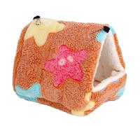 Cabane pour perroquet - Hamac doux et chaud | Abri sûr et confortable pour perruches, inséparables, perruches, petits oiseaux, cage de jeu, volière intérieure, repos des amis à plumes