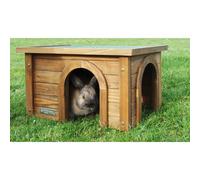 Kerbl Maison pour rongeurs Rodent House XL 81773, 64 x 42 x 10 cm, couleur bois