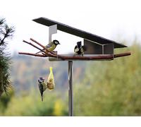 Cabane-snack à oiseaux Opossum Design, Designer Richard Sinnig, 40x168x20 cm