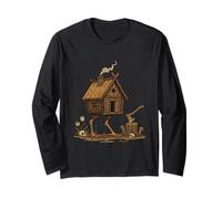 Cabane Sorciere Folklore Art Sombre Manche Longue