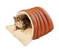 Cabane Tente Animaux,Nid De Sommeil Imperméable Semi-Fermé pour Animaux,Tente Douce De Cachette pour Jeunes Chats | pour Petit Moyen Grand Chiot Et Chaton Maison Extérieur Salon Jardin