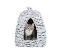 Cabane Trixie Blanc Gris 32 × 42 × 32 cm