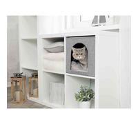 Trixie Abri Douillet Ella pour Chat Gris 33 x 33 x 37 cm