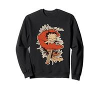 Cabaret burlesque Betty Boop Fans & Plumes Sweatshirt