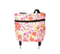 Cabas d'épicerie pliable imperméable avec roulettes, chariot réutilisable | Sac d'épicerie avec roulettes, pliable, étanche, réutilisable, pratique pour supermarché, pique-nique, voyage, chariot d'aide