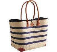 Cabas en rabane rayé Aubry Gaspard sma3420c multicouleur G