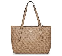 Cabas femmes Guess BRENTON TOTE Beige Unique