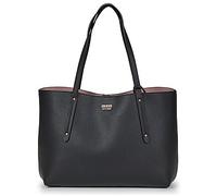 Guess Sac shopper Brenton Tote – 100% polyuréthane, compartiment spacieux – Noir