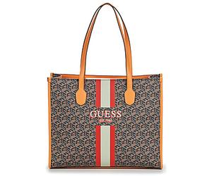 Cabas femmes Guess SILVANA TOTE Marron Unique