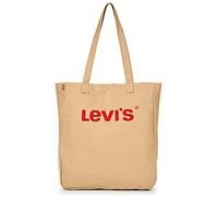 Cabas femmes Levis EVERYDAY GRAPHIC TOTE Beige Unique