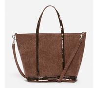Cabas S Zippé en Lin - Moka - Femme - Vanessa Bruno