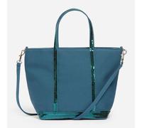 Cabas S Zippé en Toile - Vert Paon - Femme - Vanessa Bruno