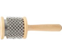 Cabasa,Cabasa en bois,Cabasa à manivelle,Cabasa à billes d'acier,Jouet de percussion pour enfants,Cabasa portable