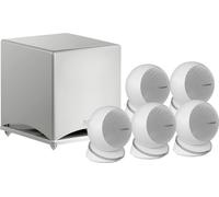 Cabasse IO3 Blanc (x5) + Santorin 30/200 Blanc - Packs d'enceintes compactes