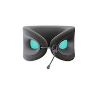 Cabeau Evolution X Oreiller de Voyage pour Longs Vols, Support en Mousse à mémoire de Forme pour Le Cou, Confort Pendant la Route pour Avion, Train et Voiture (Turquoise)