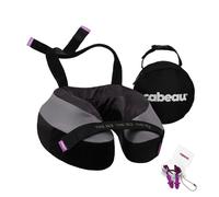 Cabeau l'evolution du cou tne S3 Travel Neck Oreiller Memory Magory Molward Worelwing - Oreiller de cou avec bretelles de fixation - Support a 36