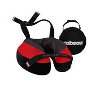 Cabeau Oreiller de voyage TNE S3 - Oreiller cervical en mousse à mémoire de forme de qualité supérieure - Maintien confortable à 360 ° - Se fixe au siège d'avion - Avec mentonnière confortable - Idéal