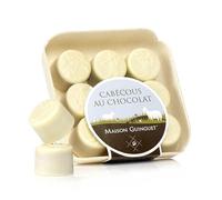 Cabécous au chocolat blanc - Barquette de 9 cabécous (95g)