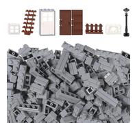Cabeeskii 337 Blocs avec fenêtres, Portes et clôtures | Brique de Construction, compatibles avec Les Grandes Marques