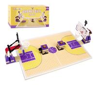Cabeeskii Set de Jeu de Basketball en Blocs de Construction, avec Terrain | Compatible avec les grandes marques - Pour un plaisir de basketball passionnant
