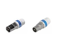 Cabelcon Fiche IEC Self Install (prise femelle + fiche 1 pièce chacune, IECF + IECM)