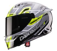 Caberg Avalon X Brama Casque Intégral Gris/Jaune néon/Noir L unisex