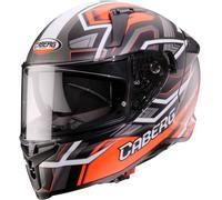 Caberg Avalon X Brama, casque intégral L Mat Noir/Gris/Rouge Néon Mat Noir/Gris/Rouge Néon