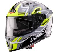 Caberg Avalon X Brama, casque intégral XXL Gris/Noir/Jaune Néon Gris/Noir/Jaune Néon