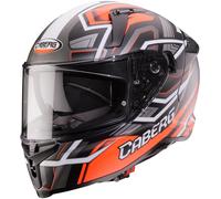 Caberg Avalon X Brama, casque intégral L Mat Noir/Gris/Rouge Néon Mat Noir/Gris/Rouge Néon