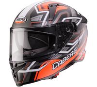 Caberg Avalon X Brama Casque, noir mat/gris/rouge, Taille XS (53/54)
