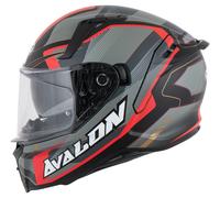 Caberg Avalon X Optic Casque, noir-gris-rouge, taille L pour homme