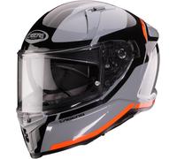 Caberg Avalon X Pure, casque intégral XXL Gris/Noir/Orange Néon Gris/Noir/Orange Néon