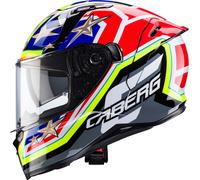 Caberg Avalon X Track, casque intégral XXL Rouge/Bleu/Jaune Néon Rouge/Bleu/Jaune Néon