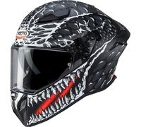 Caberg Drift Evo II Crok casque, noir mat/rouge/blanc, 2XL (63/64)