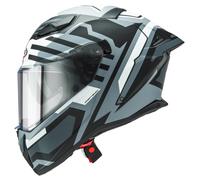 Caberg Drift Evo II Horizon Casque, Noir/Gris/Blanc, Taille XL (61/62)