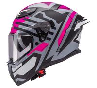 Caberg Drift Evo II Horizon Casque, noir-gris-rose, taille M pour homme