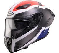 CABERG DRIFT EVO II MATT CARBON CBR-schwarz-blau-rot-weiss XL