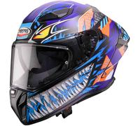Caberg Drift Evo II Nobo, casque intégral M Mat Mauve/Bleu/Orange Mat Mauve/Bleu/Orange