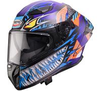 Caberg Drift Evo II NOBO Casque Intégral Mat/Noir/Rouge/Bleu L unisex