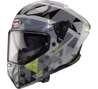 Caberg Drift Evo II Prism, casque intégral XL Gris/Noir/Jaune Néon Gris/Noir/Jaune Néon