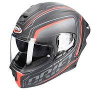 CABERG DRIFT EVO INTEGRA noir mat-anthracite-rouge fluo M.