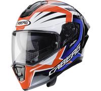 Caberg Drift Evo MR55 Casque, Blanc/Rouge/Bleu, Taille XL (61/62)