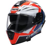 Caberg Drift Evo MR55 Casque, blanc-rouge-bleu, taille L