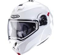 Caberg Duke Evo, casque à bascule L Blanc Blanc