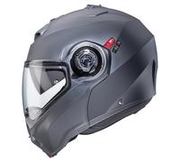Casque de moto modulaire Caberg Duke Evo gris titane mat
