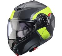 Caberg Duke Evo Indy Casque, Gris mat/jaune, Taille XS (53/54)