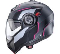 Caberg Duke Evo Move, casque à bascule XS Mat Gris/Noir/Fuchsia Mat Gris/Noir/Fuchsia